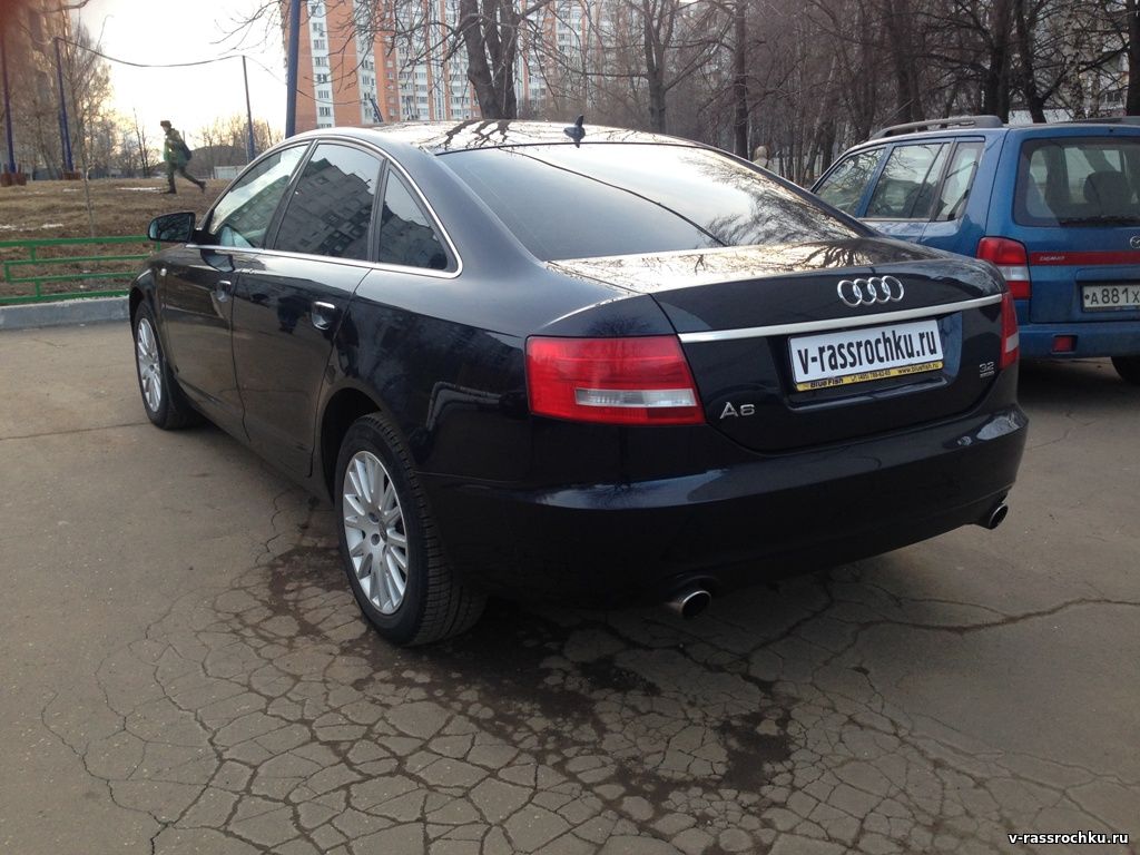 В рассрочку продается Audi A6, 2007 года. Москва.
