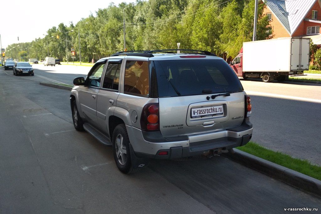 В рассрочку продается не превзойденный шедевр американского авторынка Chevrolet TrailBlazer, 2004 год. Москва.